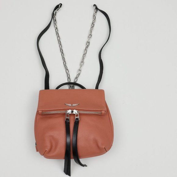 NWT Zadig&Voltaire Leather Chain Mini Backpack main image 6